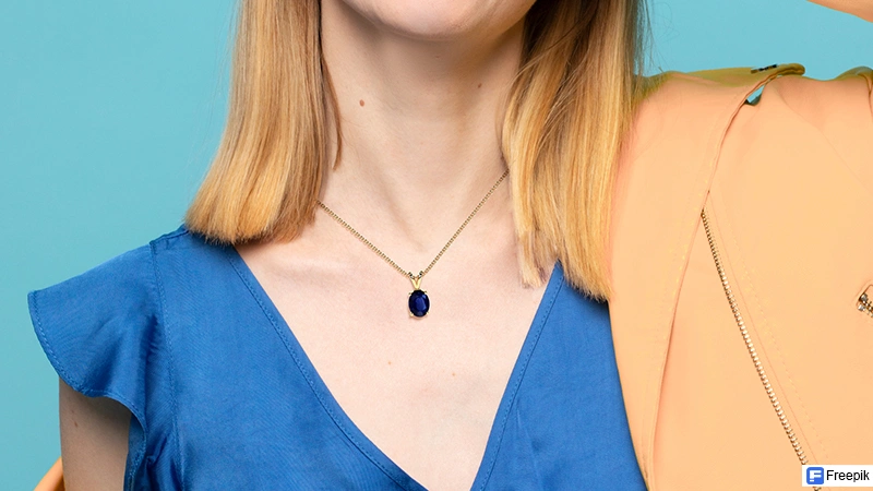 Blue Sapphire Pendant