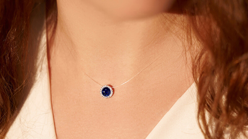 Blue Sapphire Pendant