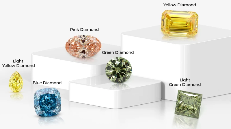 Diamond Colors April Birthstone - Diamond Colors