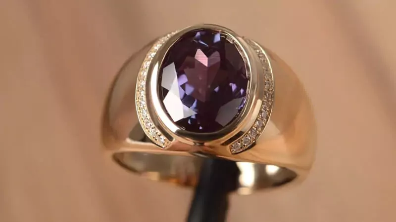 Finding Your Perfect Alexandrite Men's Ring