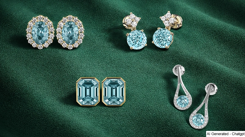 Aquamarine Earrings