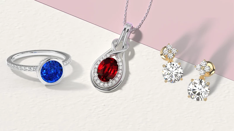 Gemstone jewelry