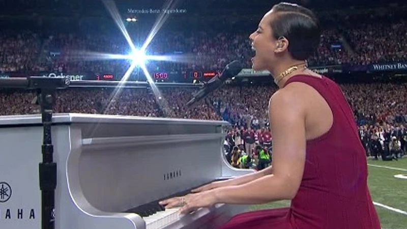 Alicia Keys from Super Bowl 2013
