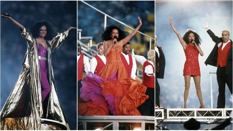 Diana Ross from Super Bowl