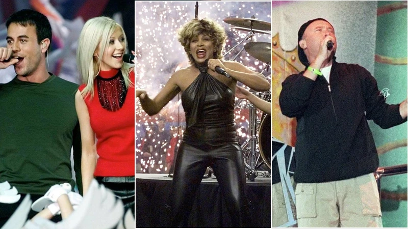 Tina Turner, Phil Collins, Christina Aguilera, Enrique Iglesias and Toni Braxton