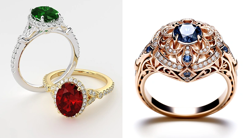 Art Deco Engagement Rings