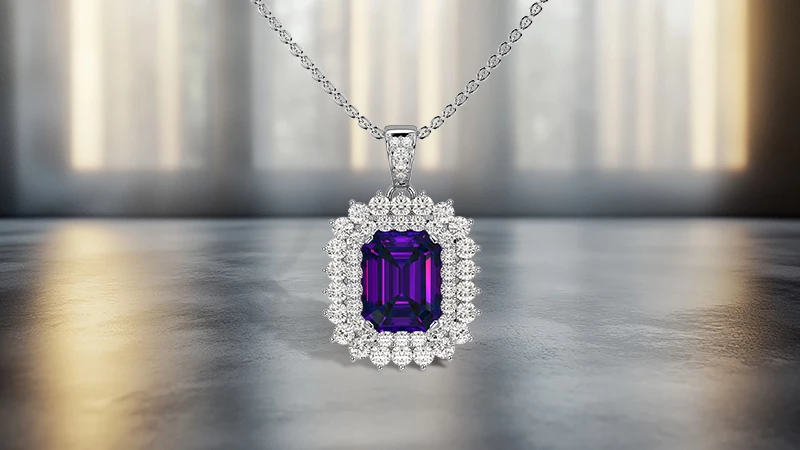 tanzanite pendant