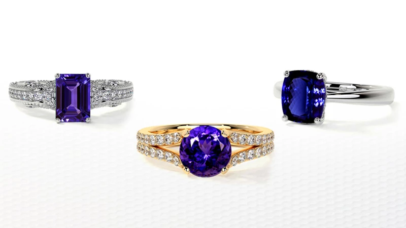 GemsNY tanzanite rings