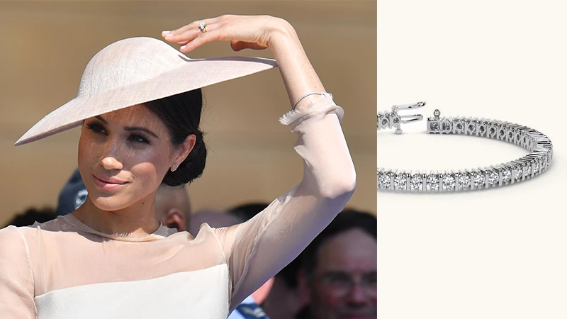 Natural Diamond Tennis Bracelet