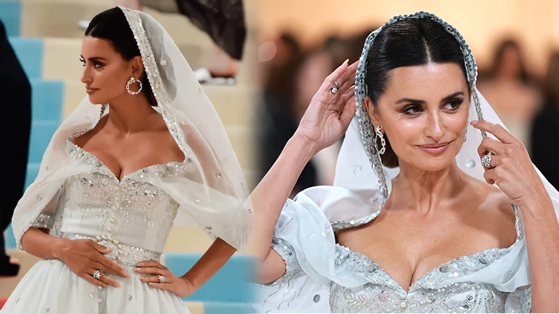 Salma Hayek makes an impact at the Met Gala 2023 in a sexy red