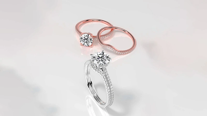 pave ring setting