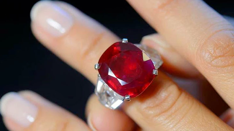 ruby gemstone ring