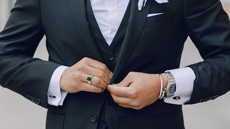 Emerald rings for men