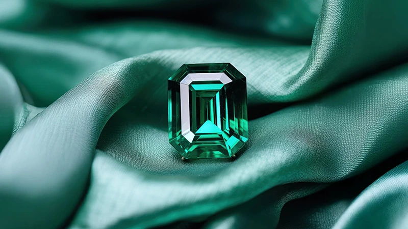 lab-created and natural emeralds