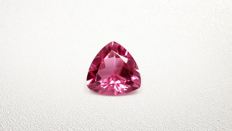 pink tourmaline gemstone