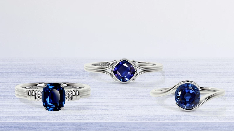 Sapphire Rings