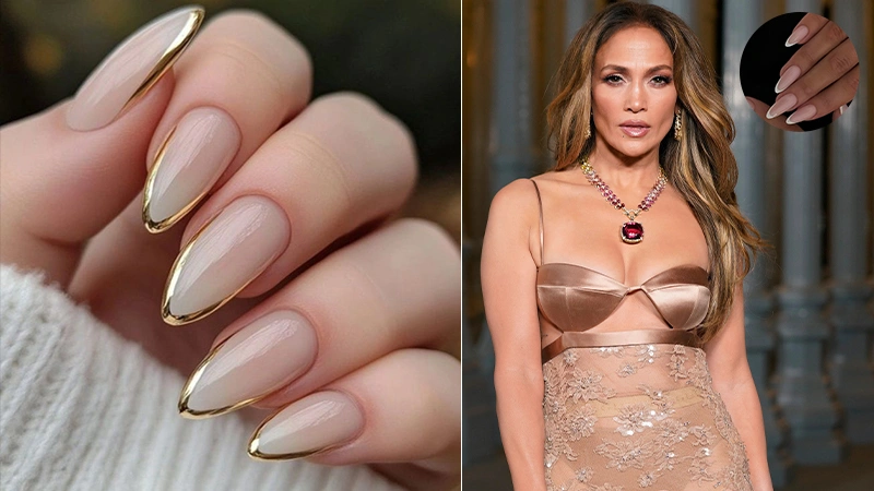 Classic french nail style