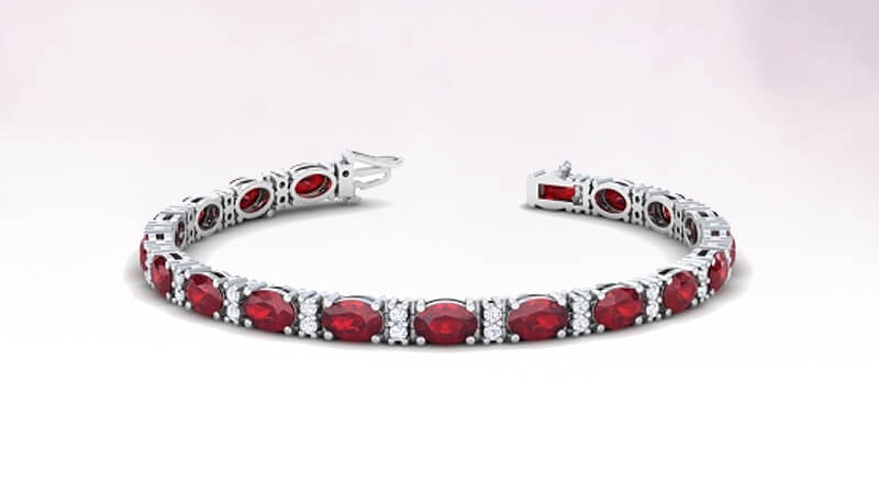 Ruby Bracelet