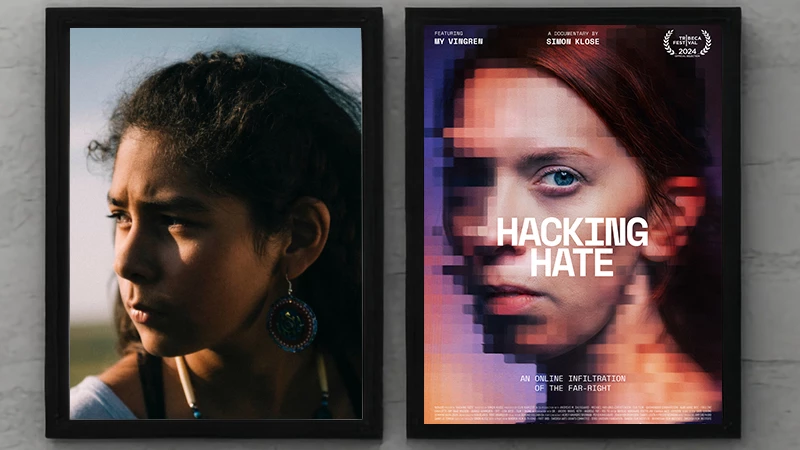 Jazzy and Hacking Hate posters