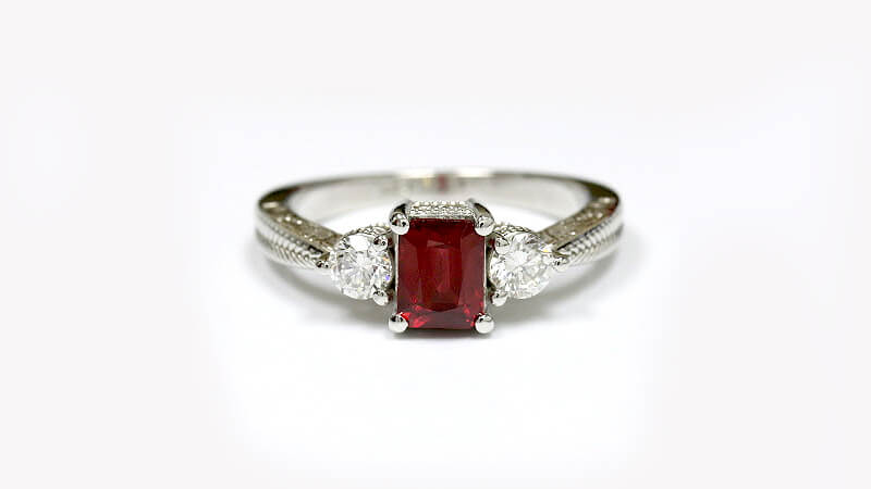 Ruby Gemstone Rings for Men