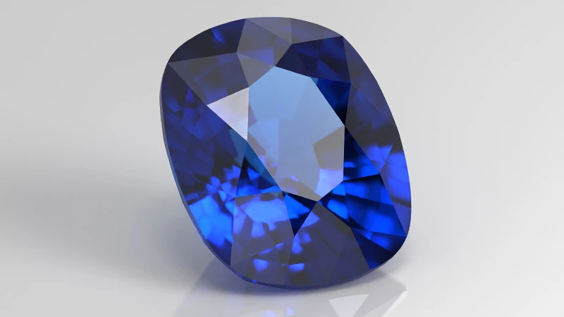 well-cut sapphire