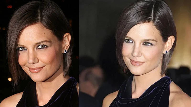 Katie Holmes' Sapphire Earrings