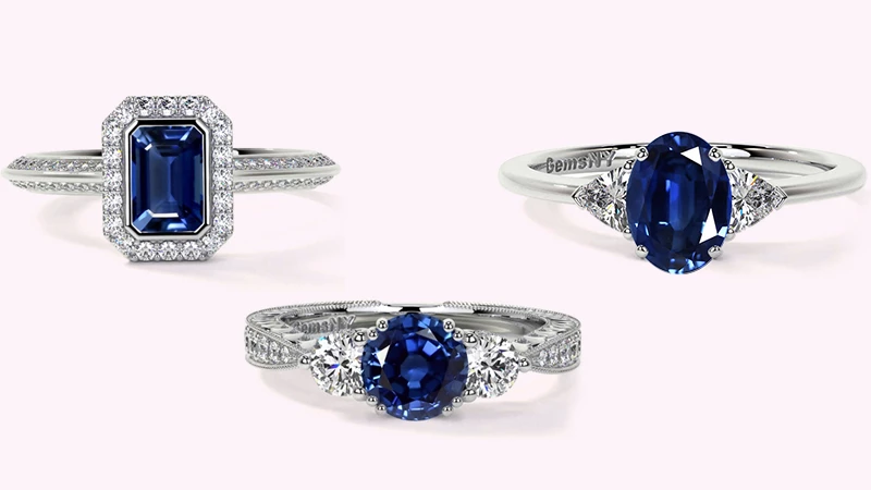 Sapphire Rings