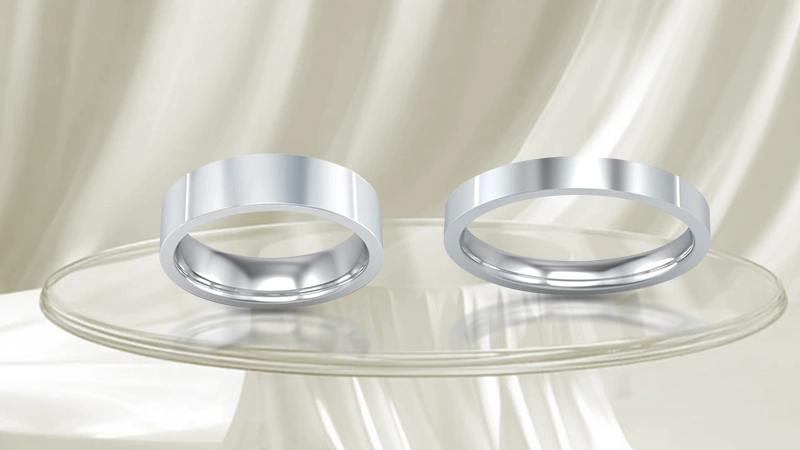 Metal bands for newlyweds