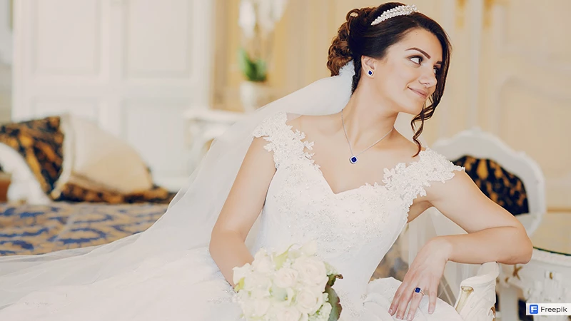 wedding photography of bride