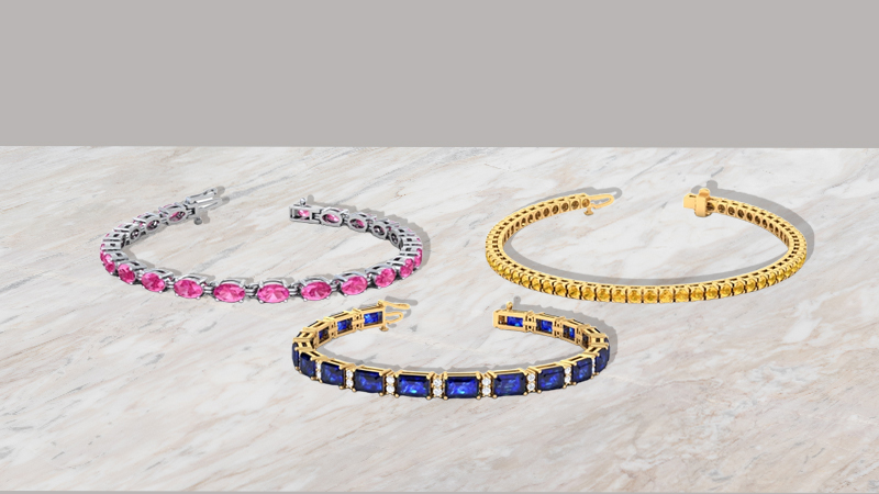 Sapphire Bracelets on sale