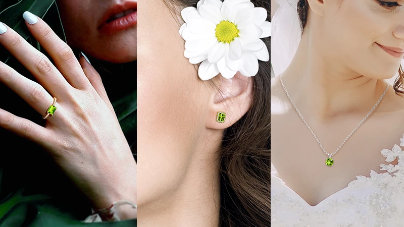 Peridot jewelry