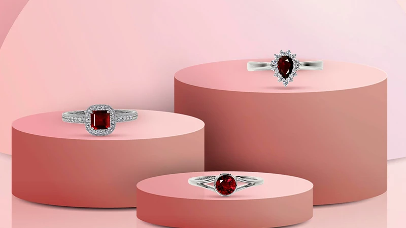 Versatility of Ruby Rings